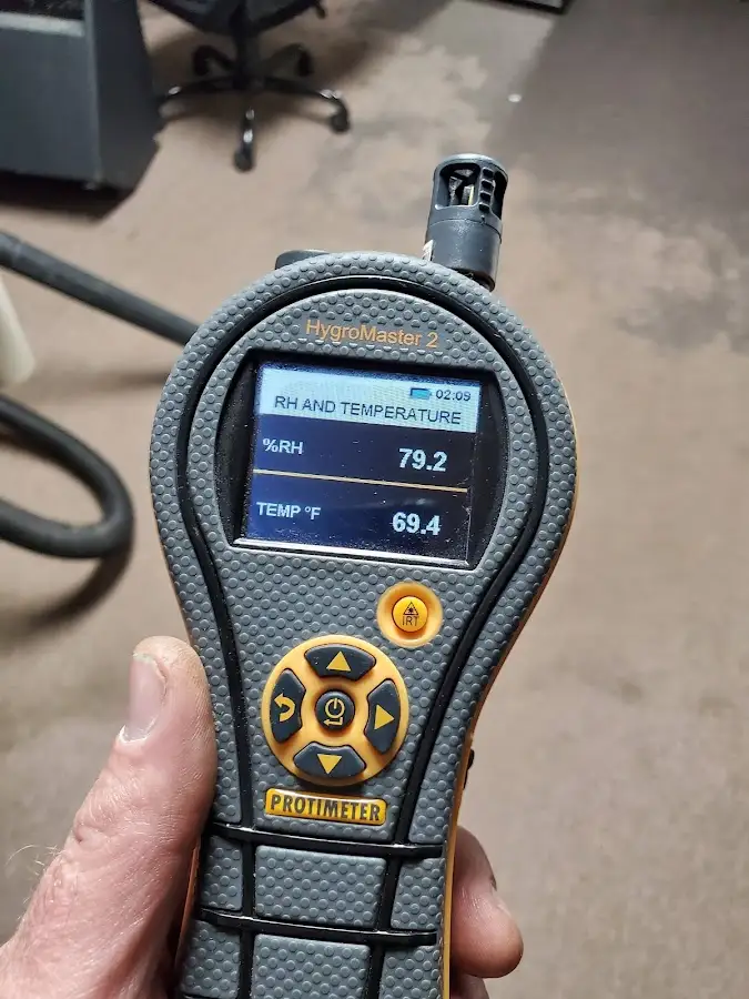 Moisture meter humidity assessment for Mold Remediation & Removal in Seaside